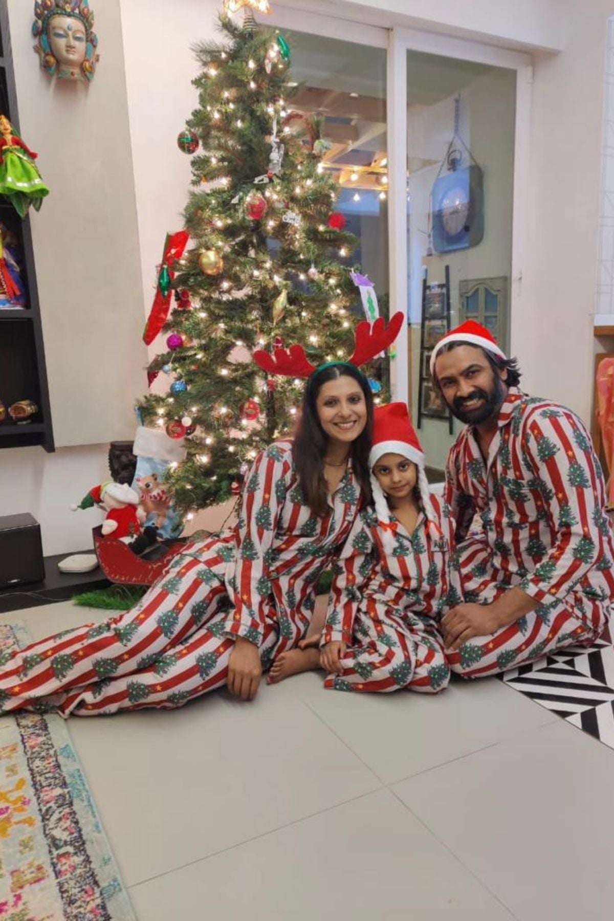 FRASER FIR TREE BOY  NIGHTSUIT SET