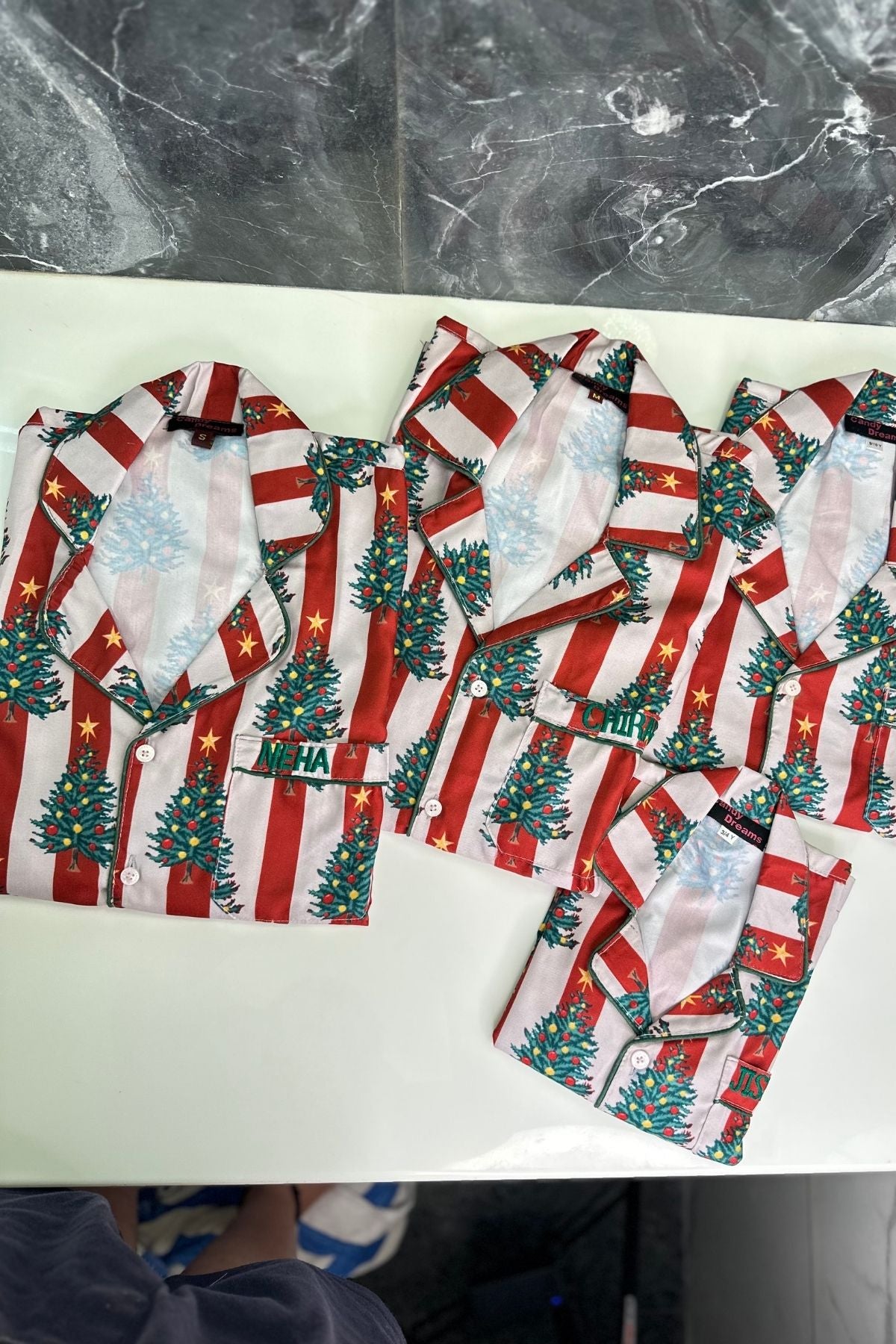 FRASER FIR TREE BOY  NIGHTSUIT SET