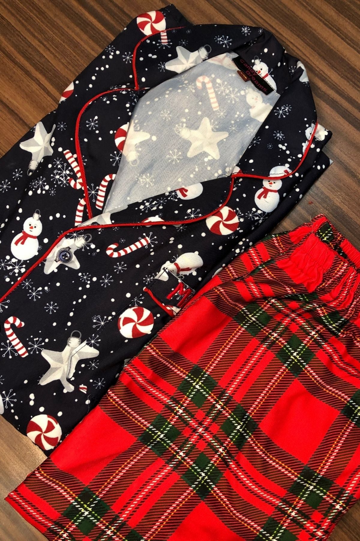 CANDY CANE FAMILY NIGHTSUIT SET