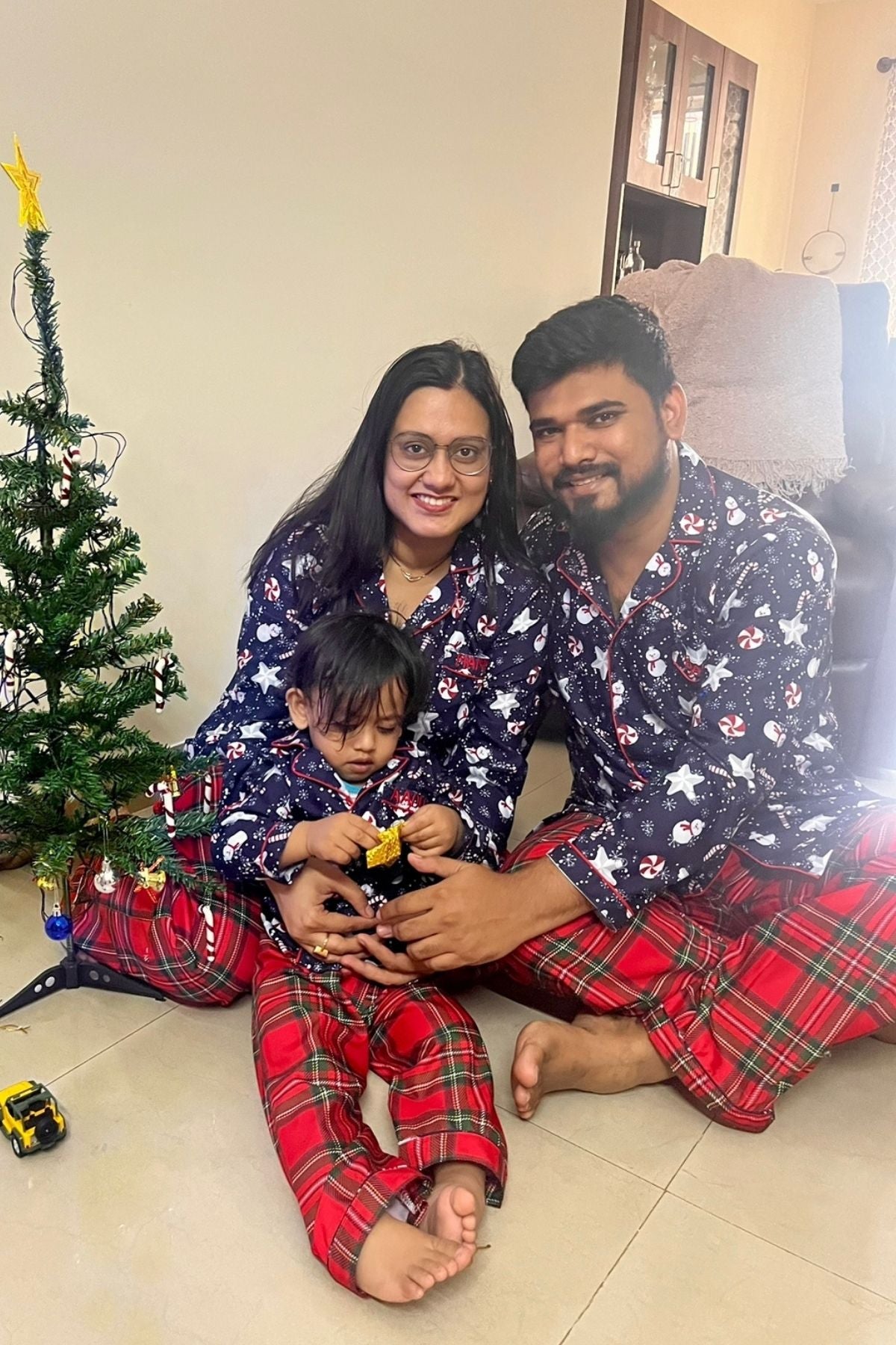 CANDY CANE WOMEN NIGHTSUIT SET