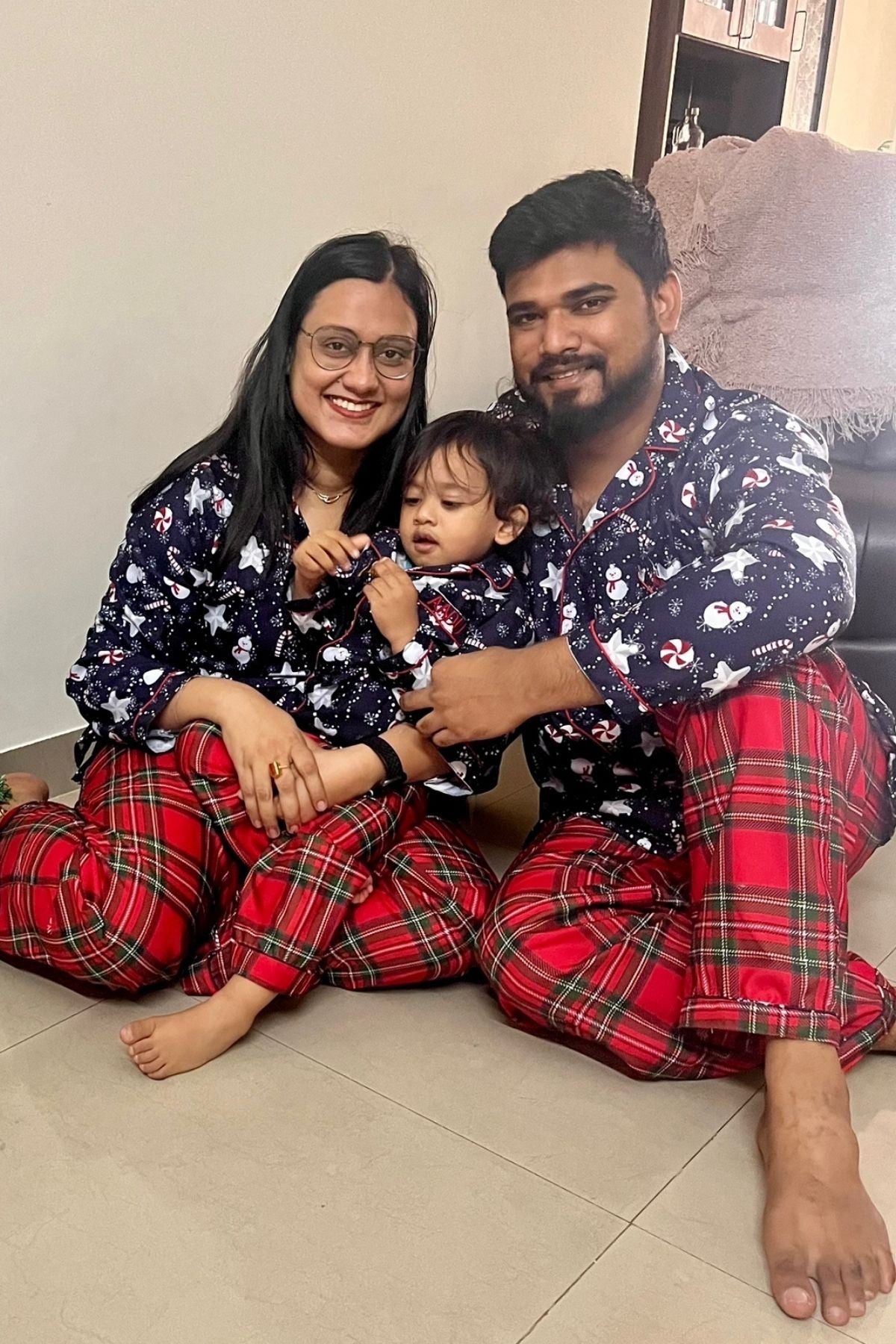 CANDY CANE WOMEN NIGHTSUIT SET