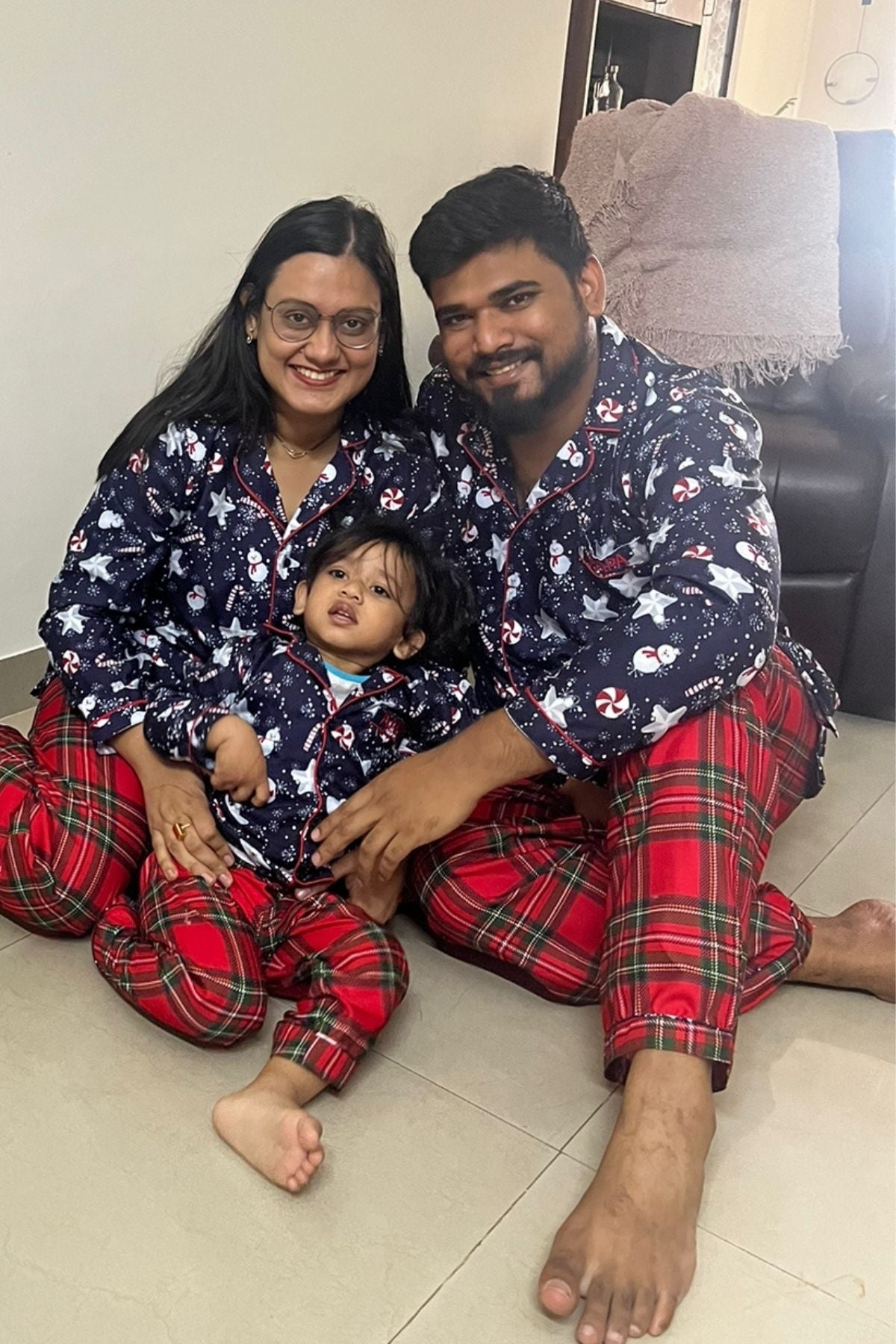 CANDY CANE WOMEN NIGHTSUIT SET