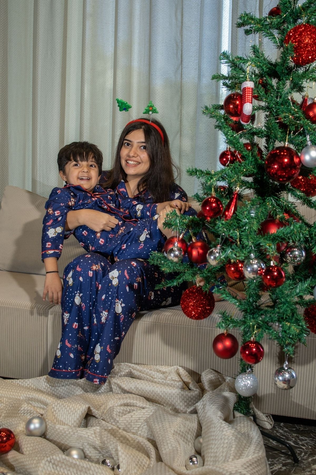 ICY BLISS FAMILY NIGHTSUITS SET