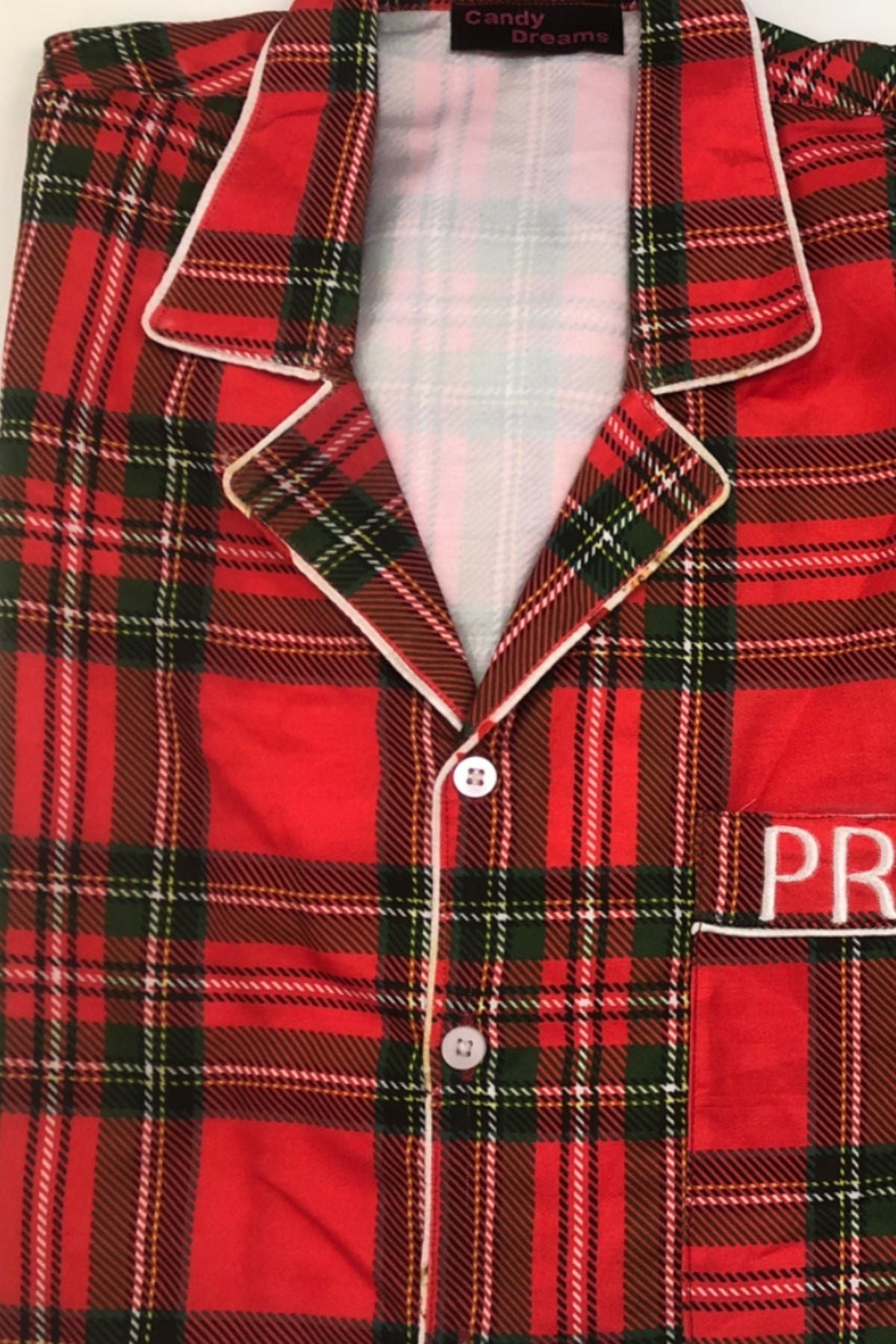 COZY CHECK FAMILY NIGHTSUITS SET