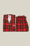 COZY CHECK BOY NIGHTSUITS SET