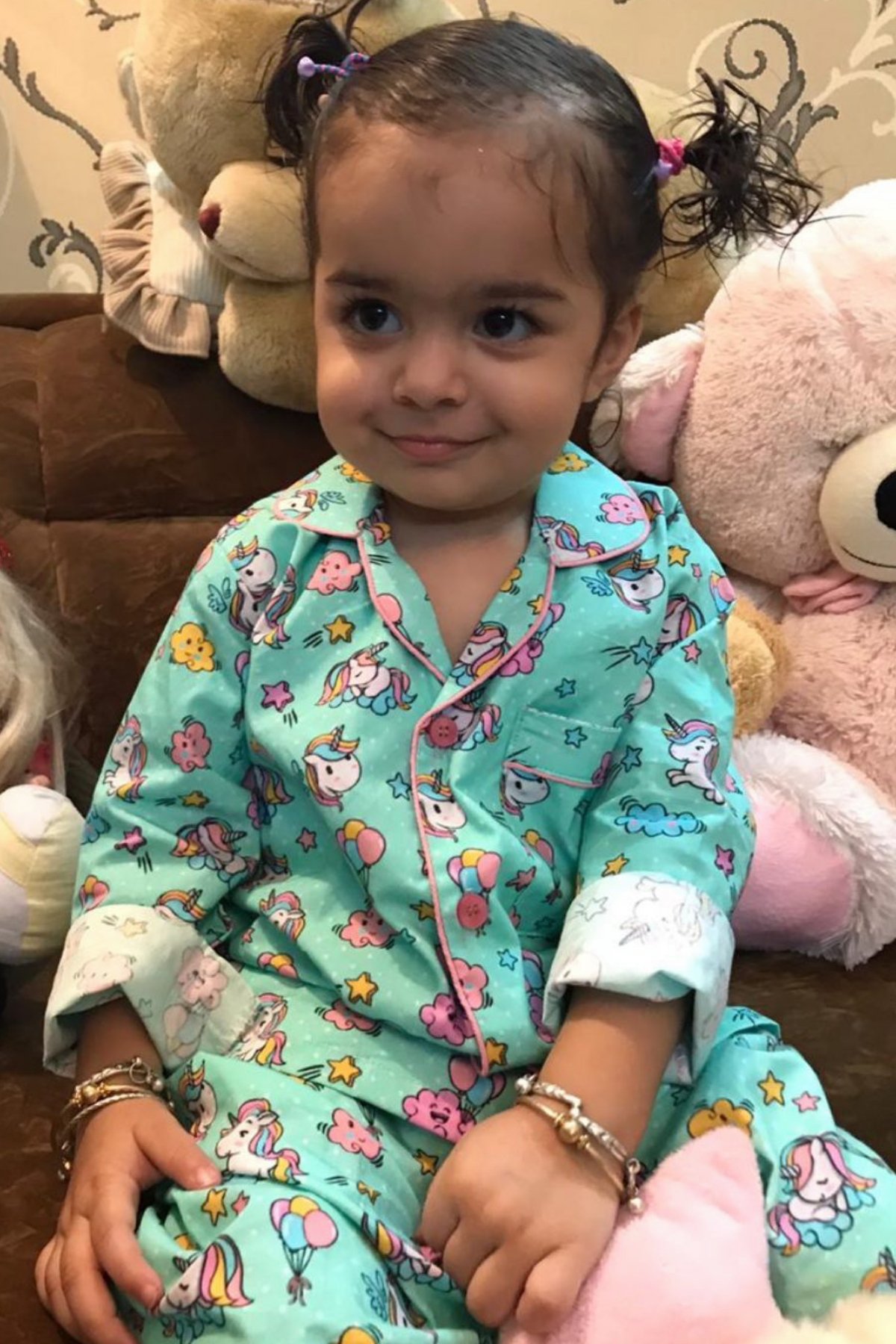 GLIMMER UNICORN  KIDS NIGHTSUIT SET