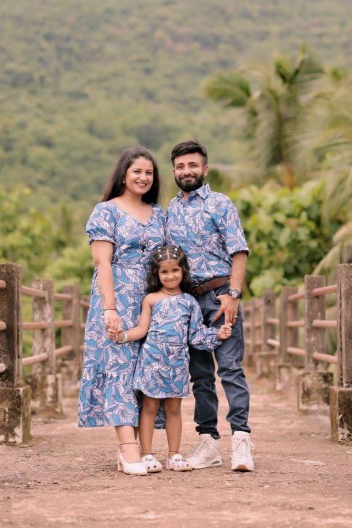 ROYAL CANOPY GIRLS ONE-SHOULDER DRESS