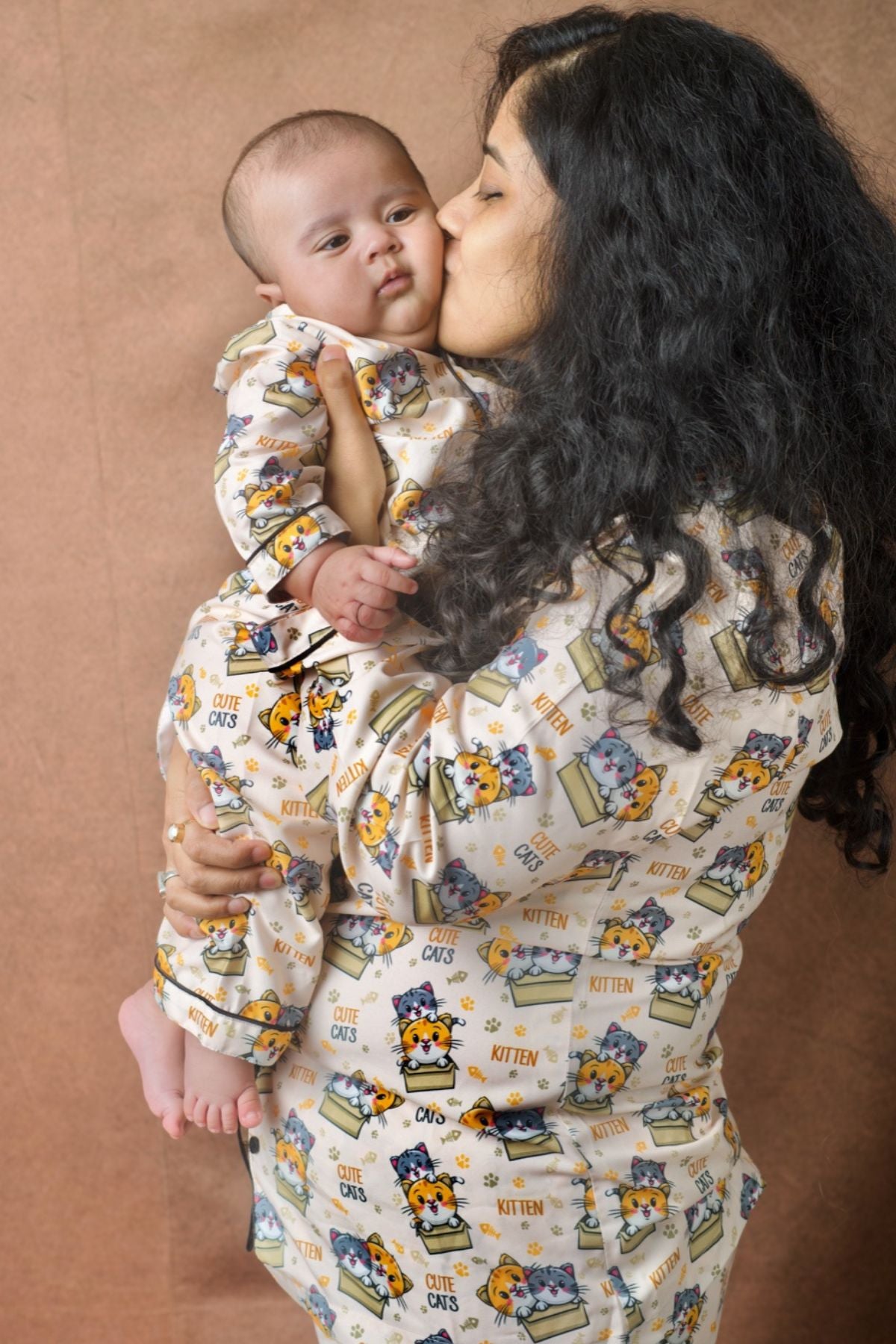 PURRFECT KITTEN FAMILY NIGHTSUITS SET