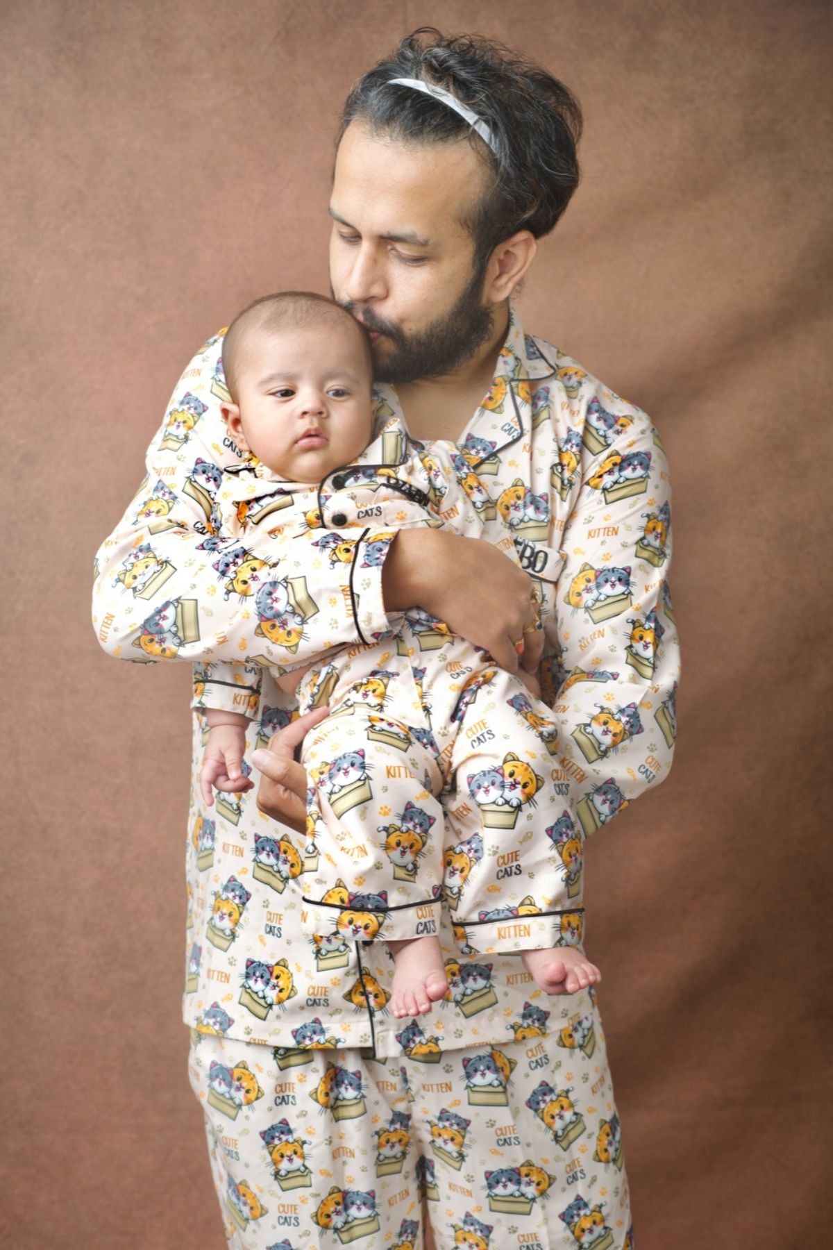 PURRFECT KITTEN FAMILY NIGHTSUITS SET