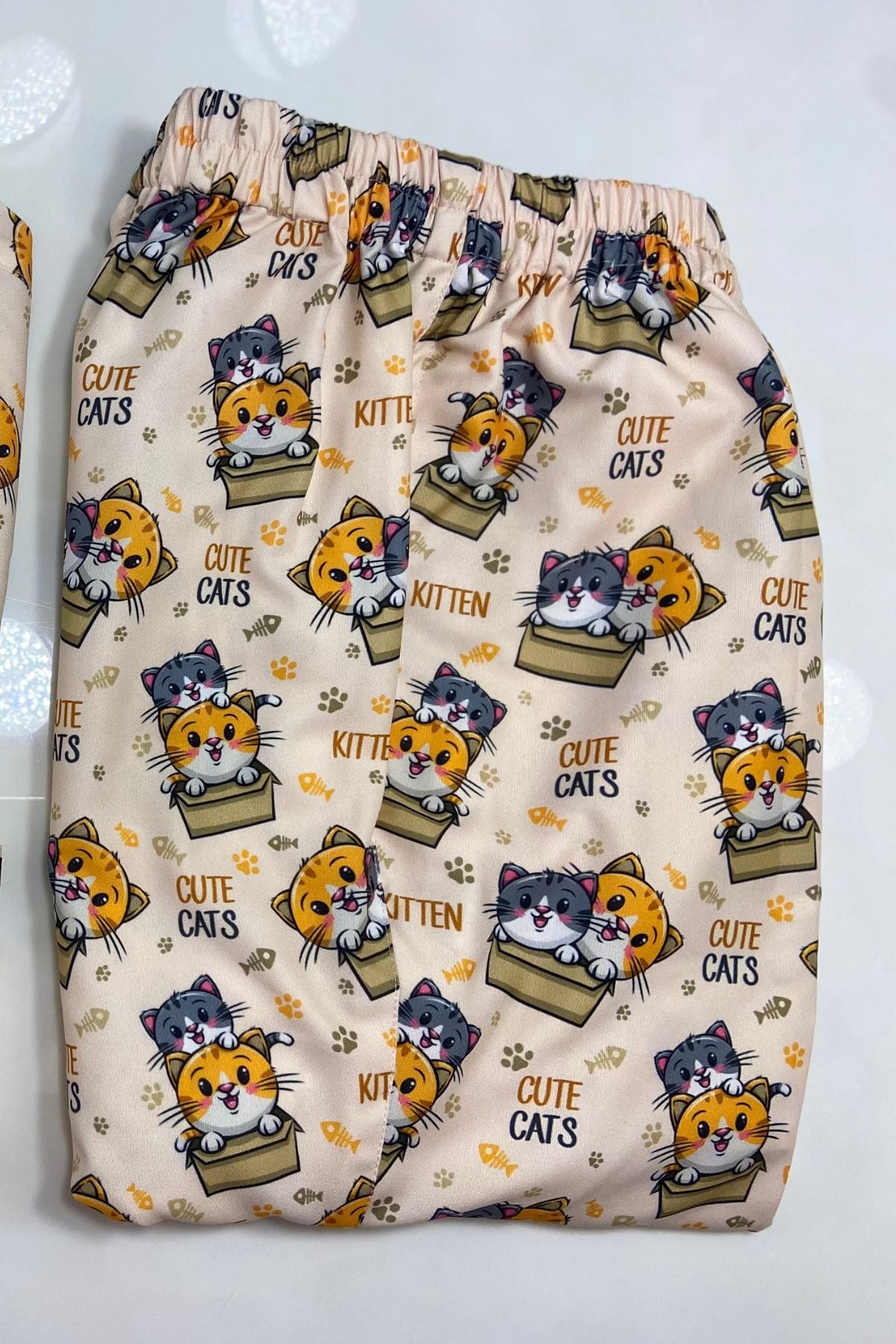 PURRFECT KITTEN FAMILY NIGHTSUITS SET