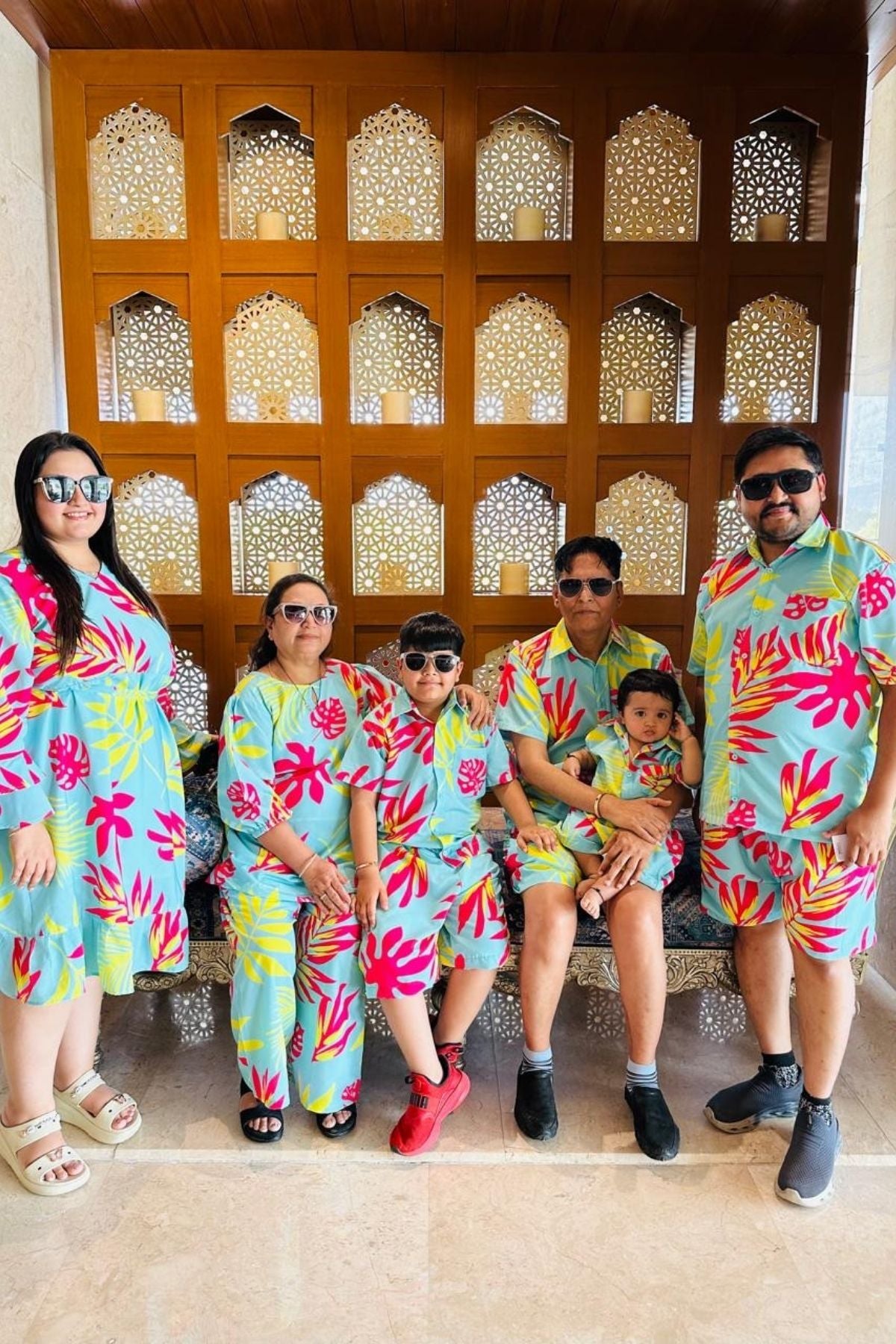 NEON PALM BOYS COORDS