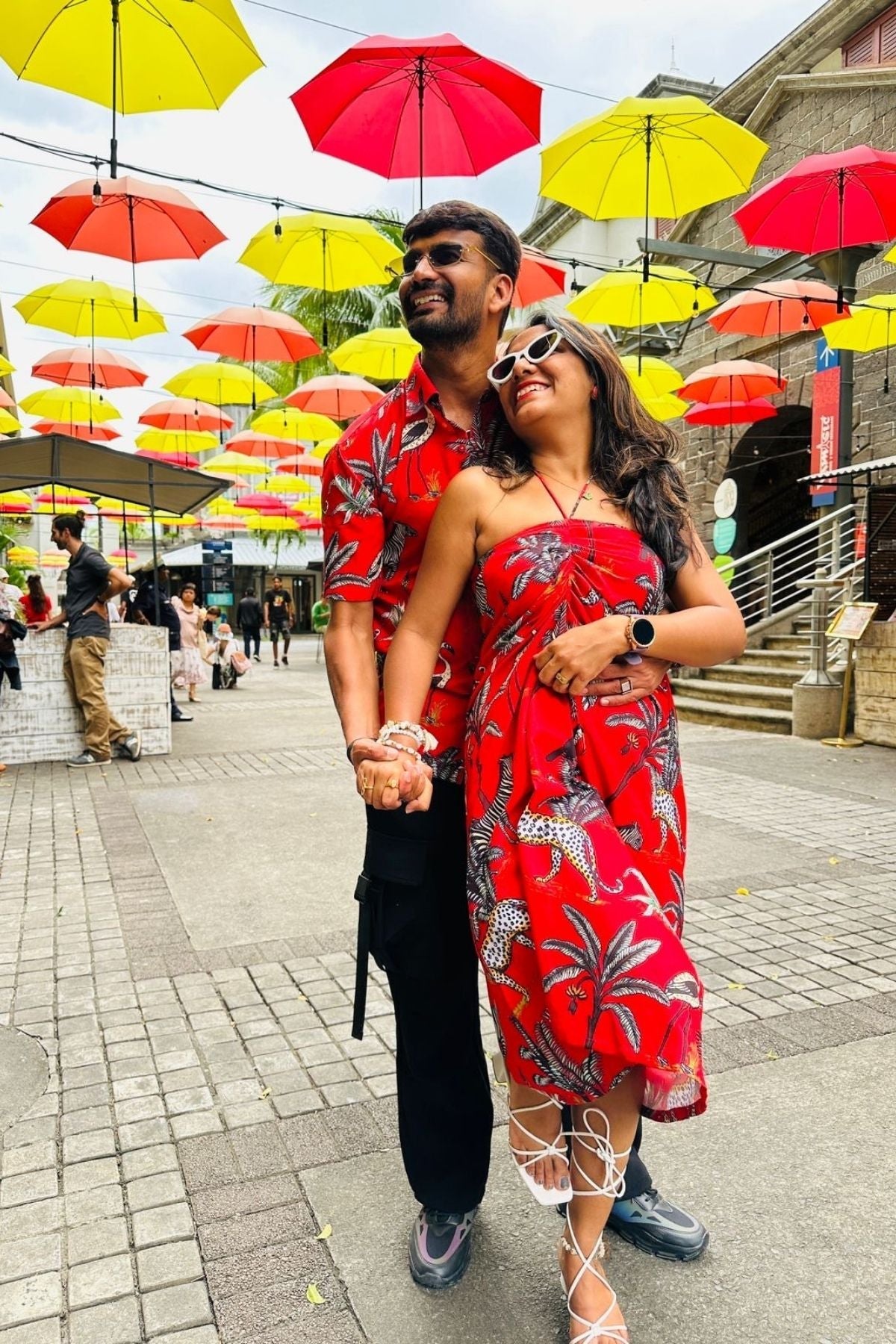 SCARLET SAVANNAH COUPLE SET