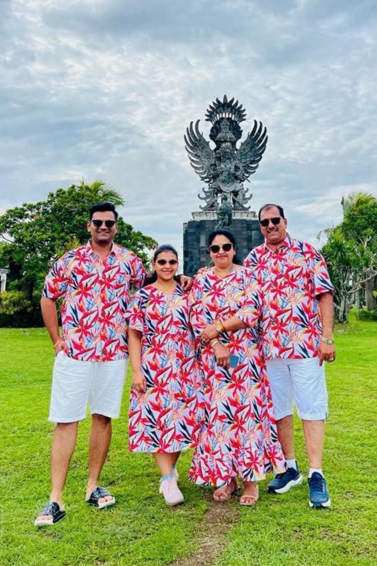 PETAL PULSE MAXI WOMEN DRESS