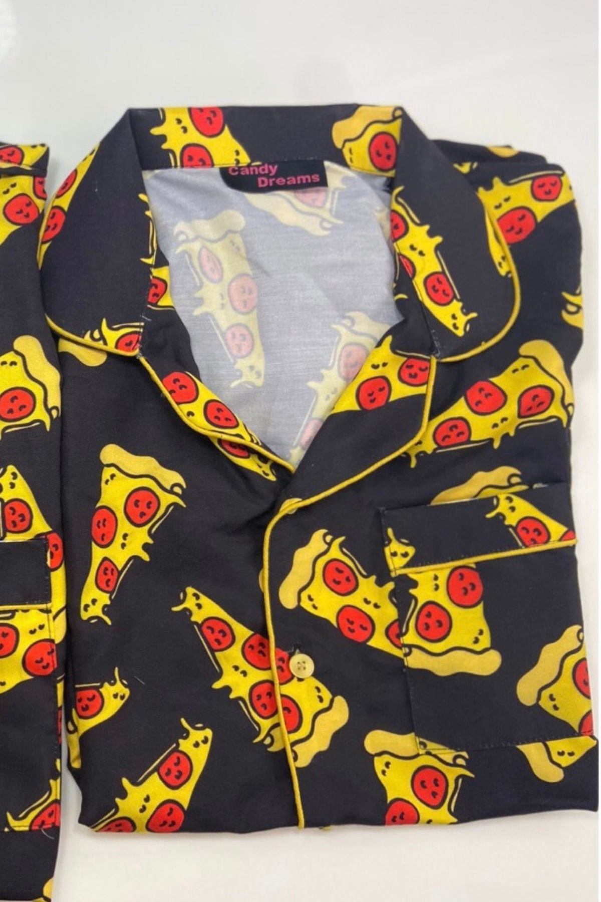 PIZZA DELIGHT MEN  NIGHTSUITS SET