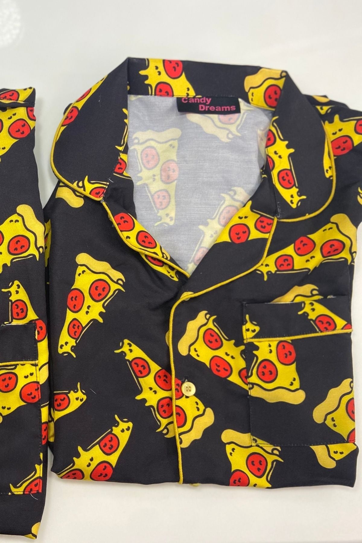 PIZZA DELIGHT MEN  NIGHTSUITS SET