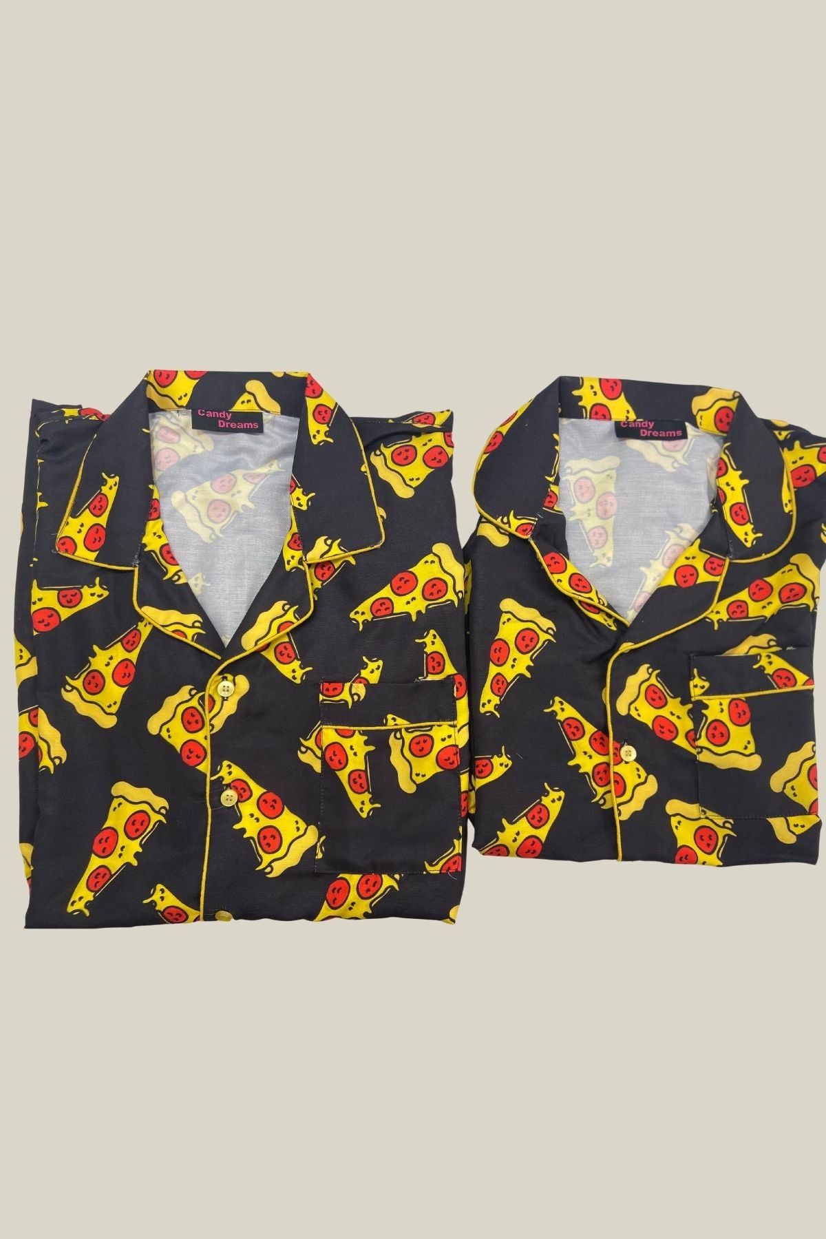 PIZZA DELIGHT MEN  NIGHTSUITS SET