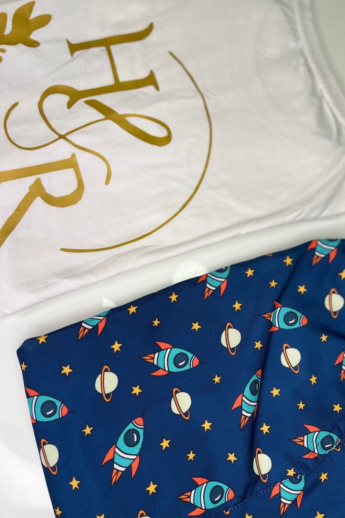 COSMIC ROCKET MEN NIGHTSUITS SET