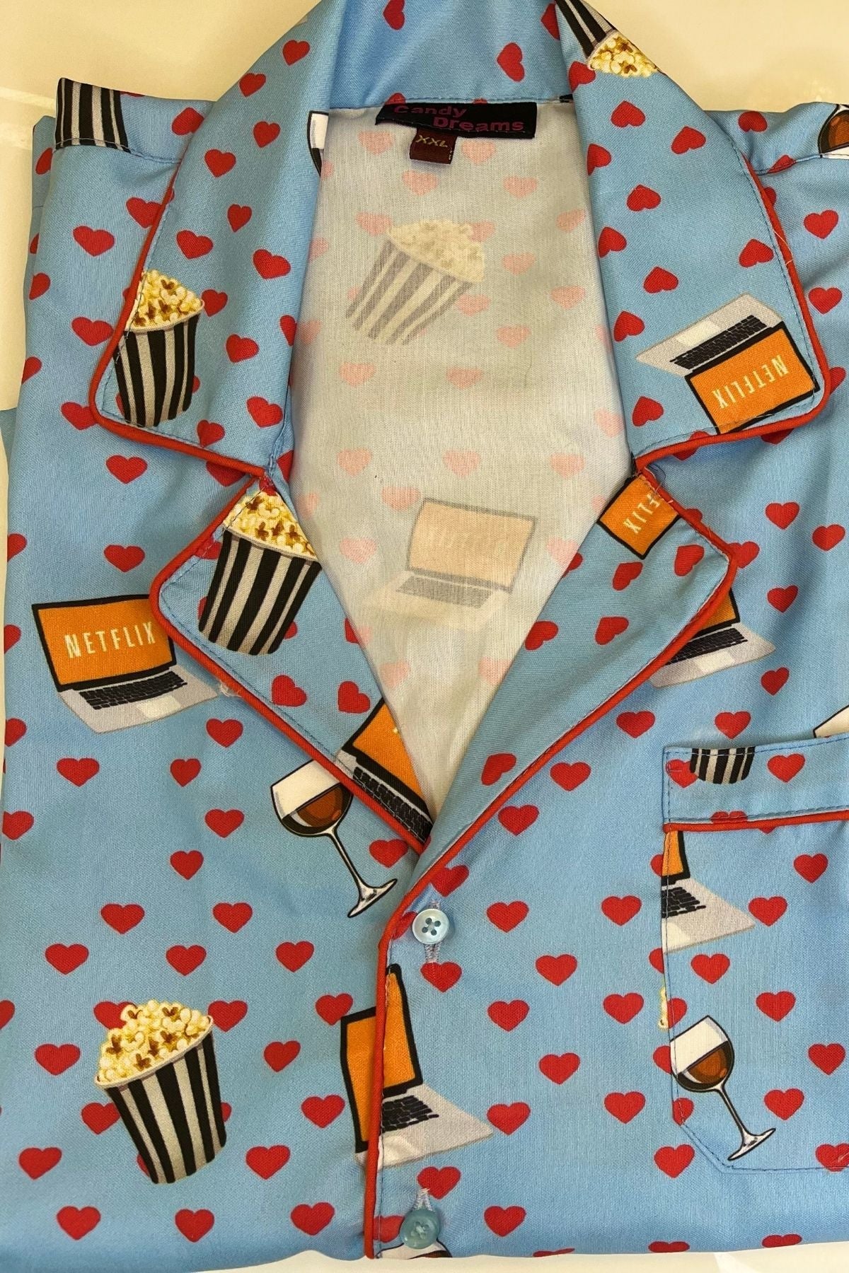 NETFLIX COUPLE NIGHTSUITS SET