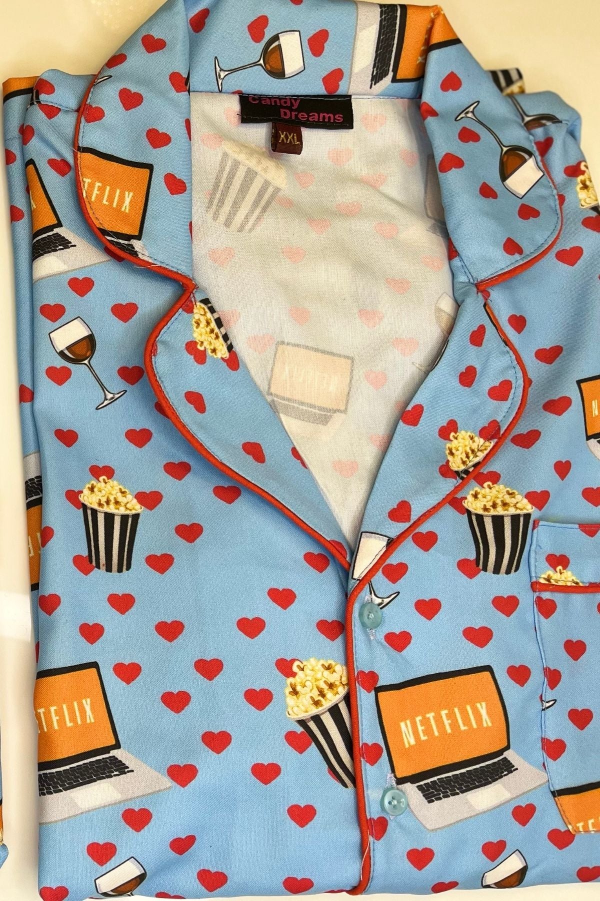 NETFLIX COUPLE NIGHTSUITS SET