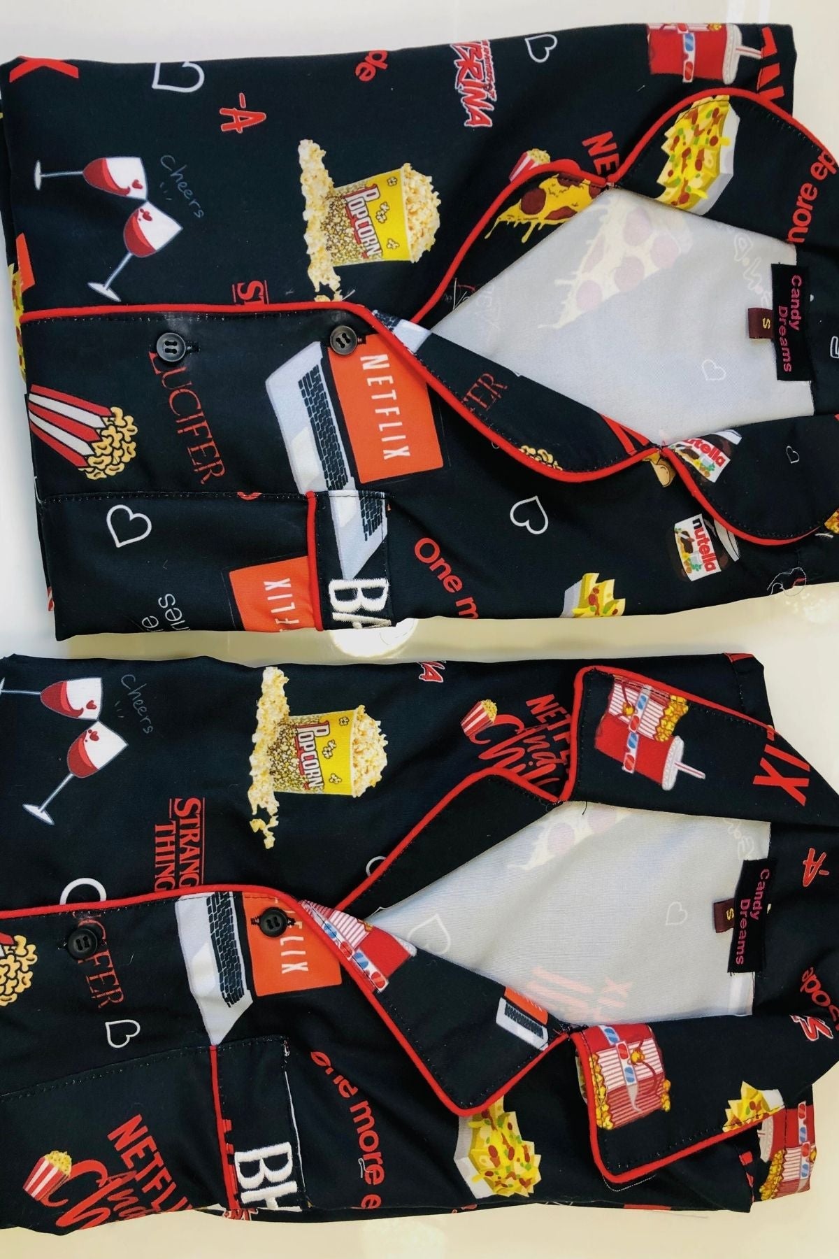 FILM FANATIC COUPLE NIGHTSUITS SET