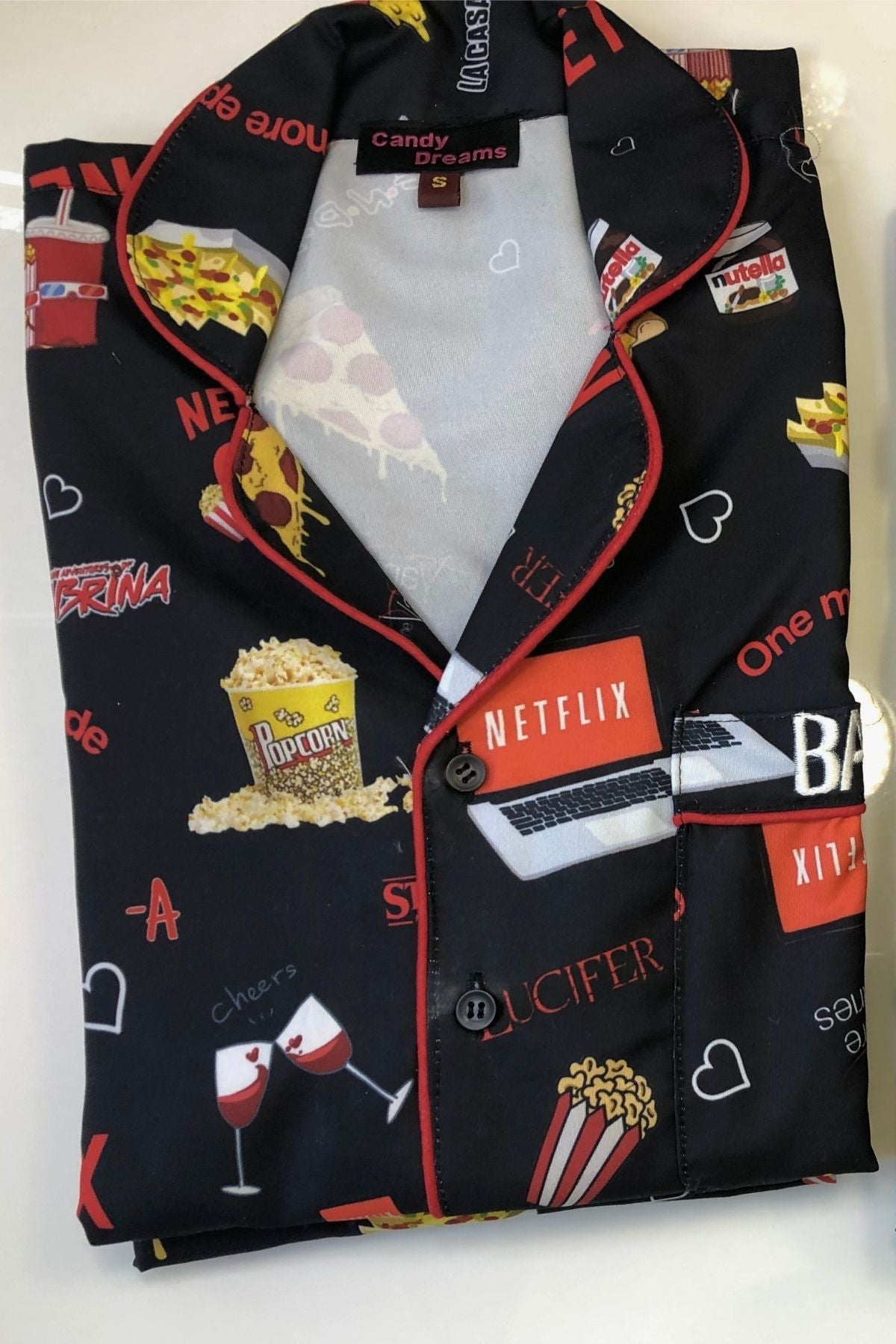 FILM FANATIC COUPLE NIGHTSUITS SET