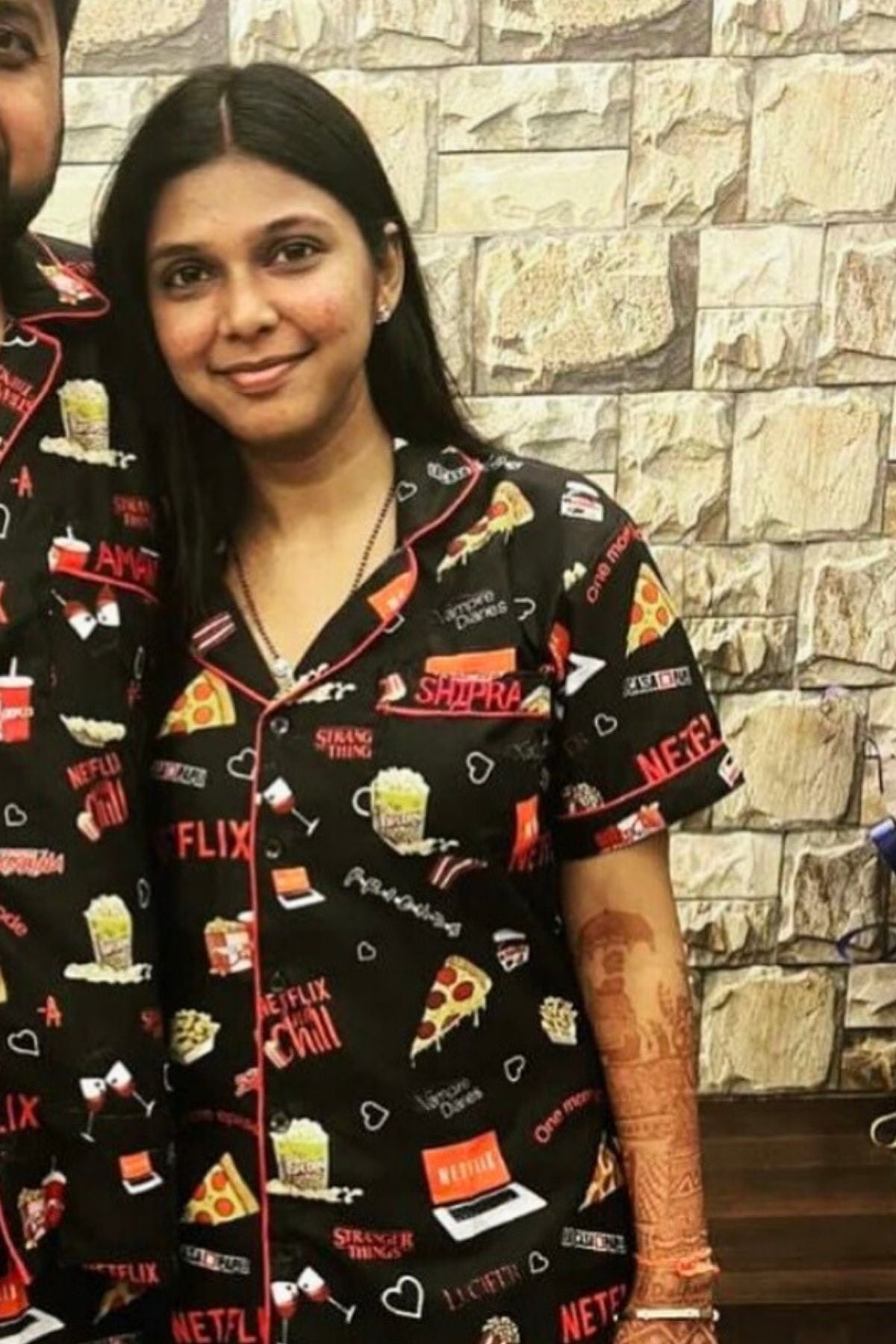 FILM FANATIC COUPLE NIGHTSUITS SET