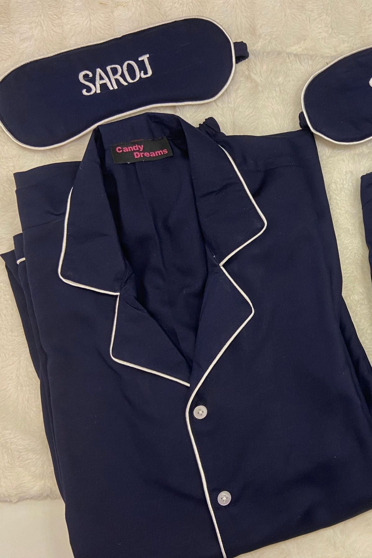 INDIGO CHARM COUPLE NIGHTSUITS  SET