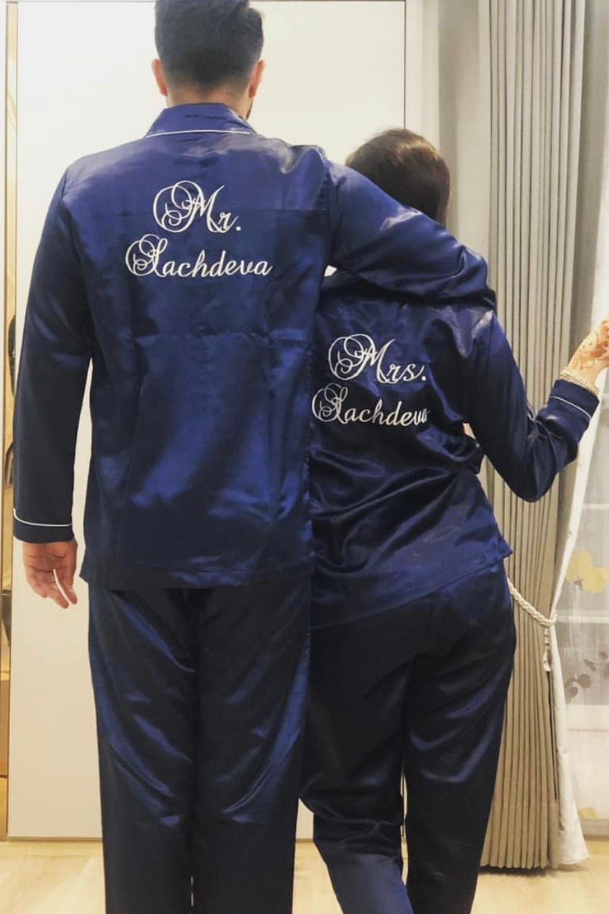 SKYLINE SERENITY COUPLE NIGHTSUITS SET