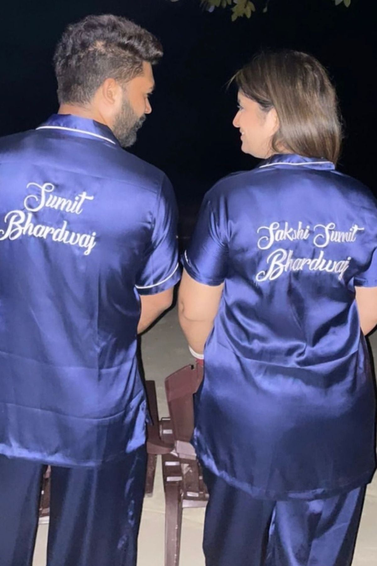 SKYLINE SERENITY COUPLE NIGHTSUITS SET