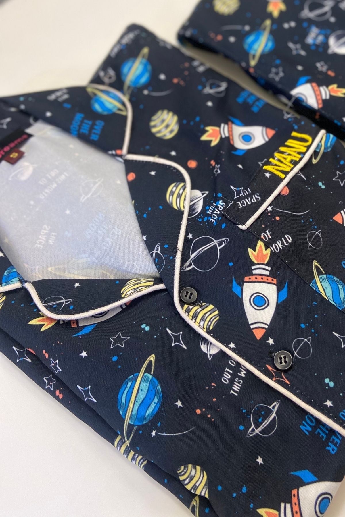 NEBULAR EXPLORER COUPLE NIGHTSUIT SET