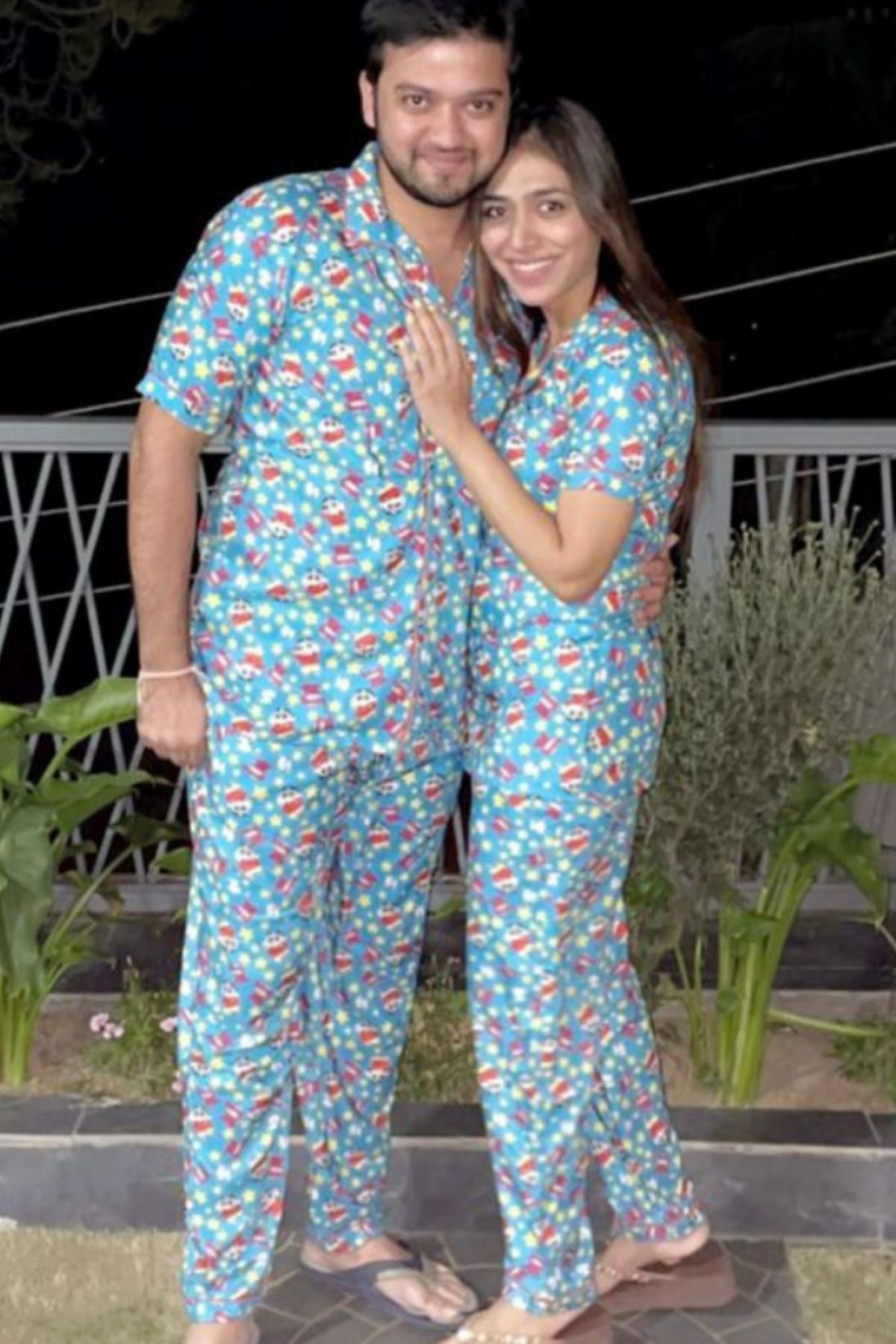 SHINCHAN COUPLE NIGHTSUITS SET