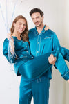 SEA BLUE MEN NIGHTSUITS SET