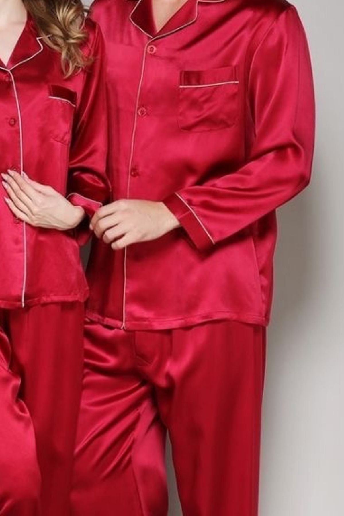 CHERRY RED WOMEN NIGHTSUITS SET