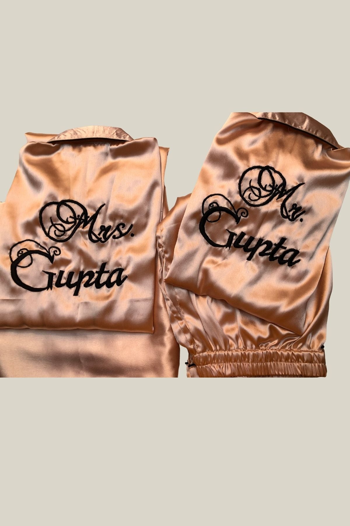 ROSY COPPER COUPLE NIGHTSUITS SET