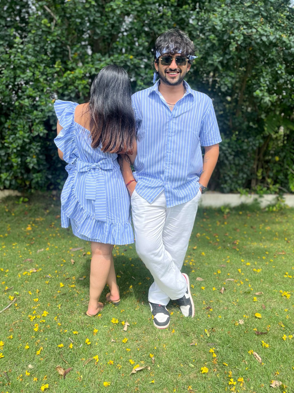 CHASING STRIPES COUPLE SET