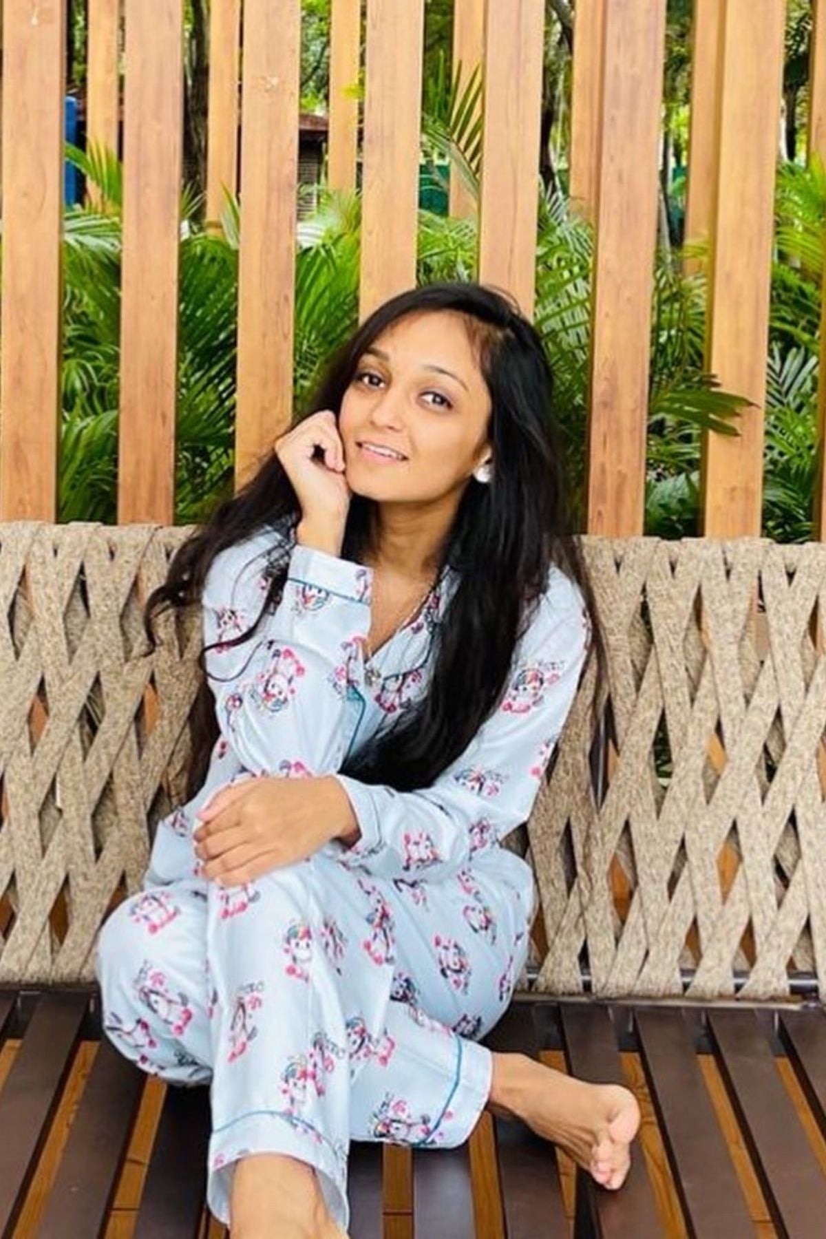 CANDY UNICORN WOMEN NIGHTSUITS SET